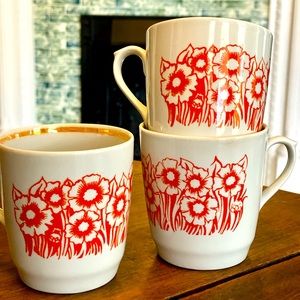 SOLD Vintage USSR mugs